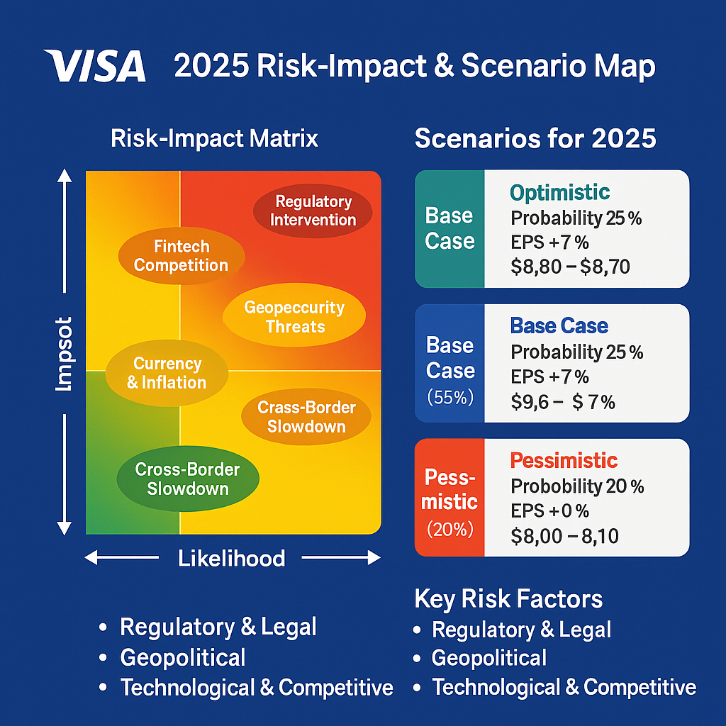 Should I trade Visa or V? A Risk-Impact and Scenario-Based Analysis