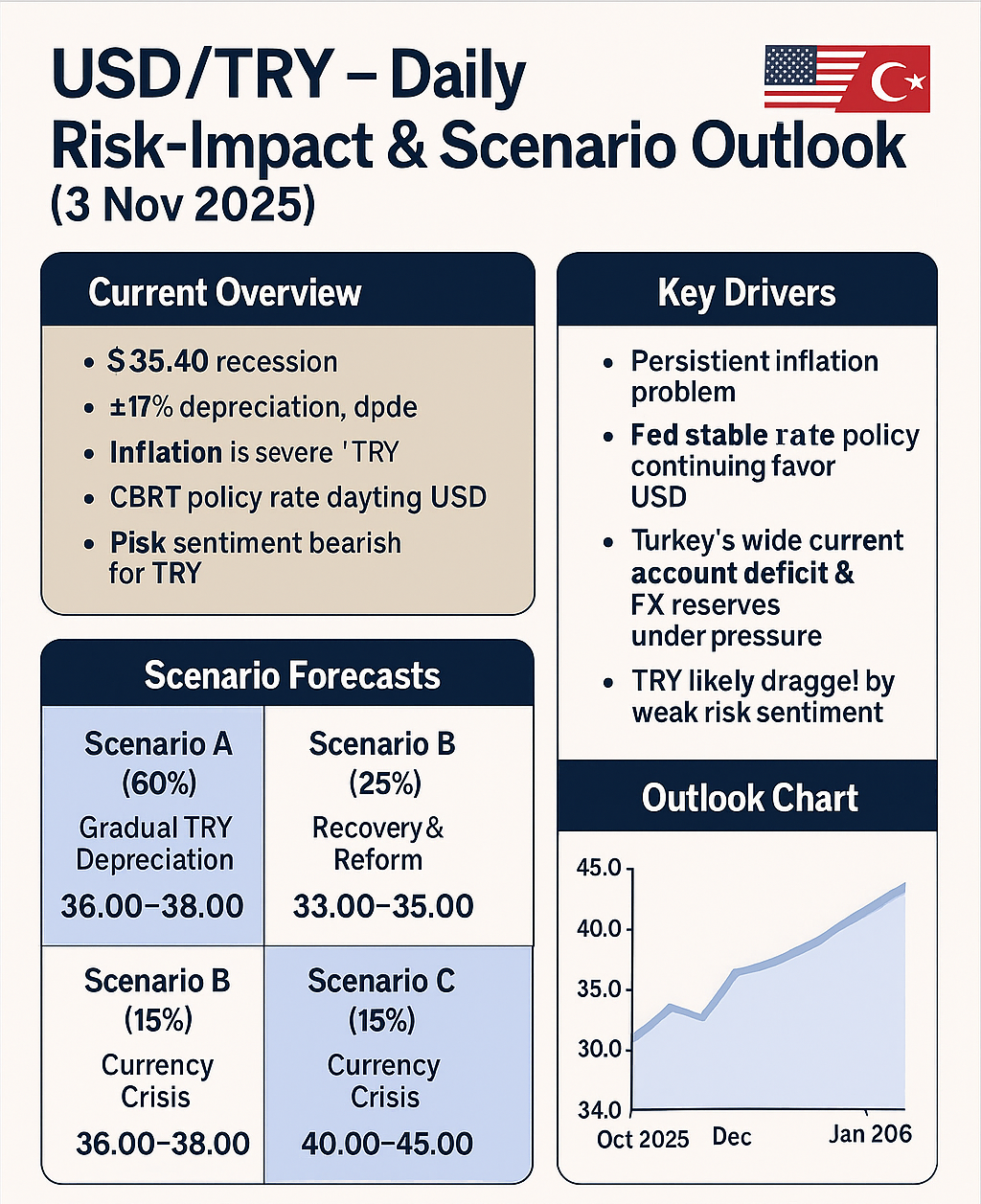 USD/TRY — Daily Risk-Impact & Scenario Outlook: 3 Nov 2025